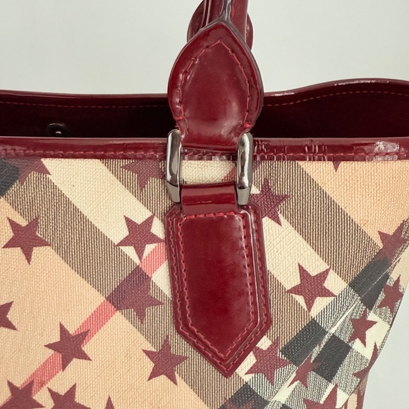 Burberry bag color burgundy - Picture 5 of 14